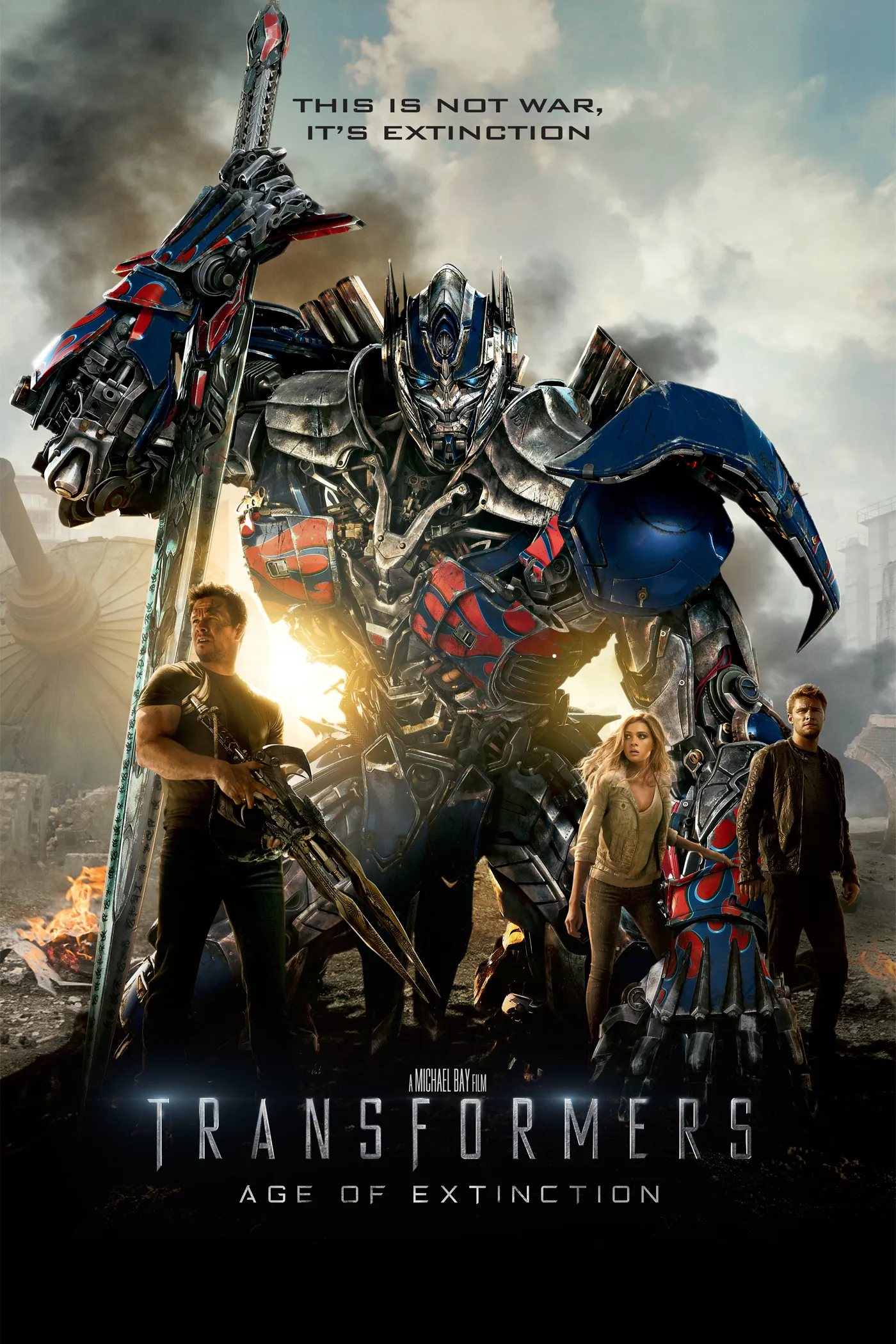 Transformers: Age of Extinction poster