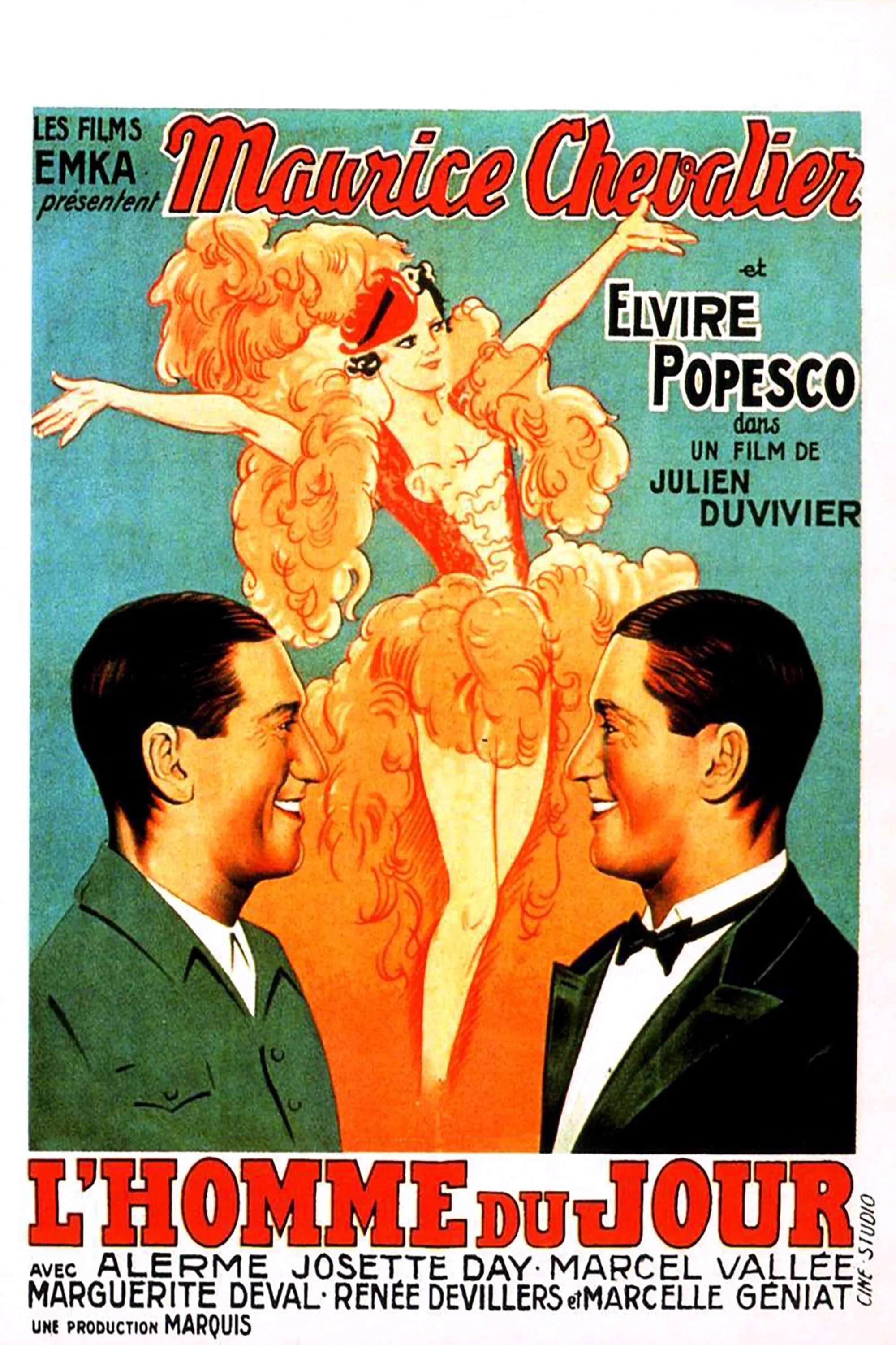 L'homme du jour poster