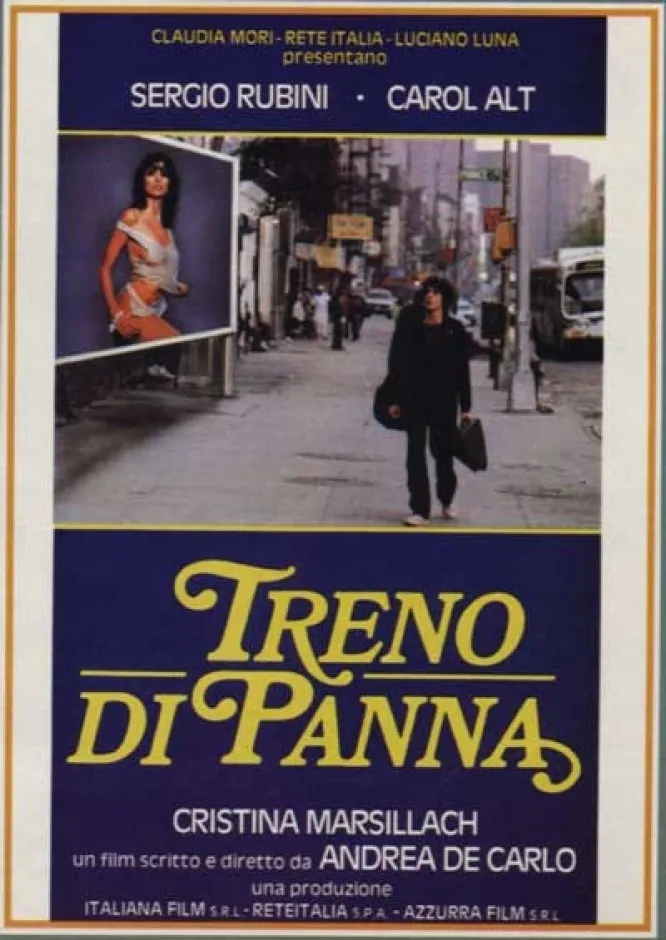 Treno di panna poster