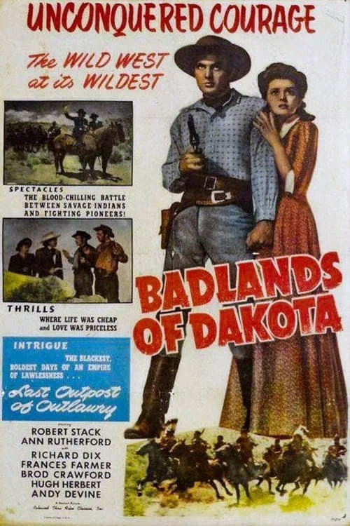 Badlands of Dakota poster