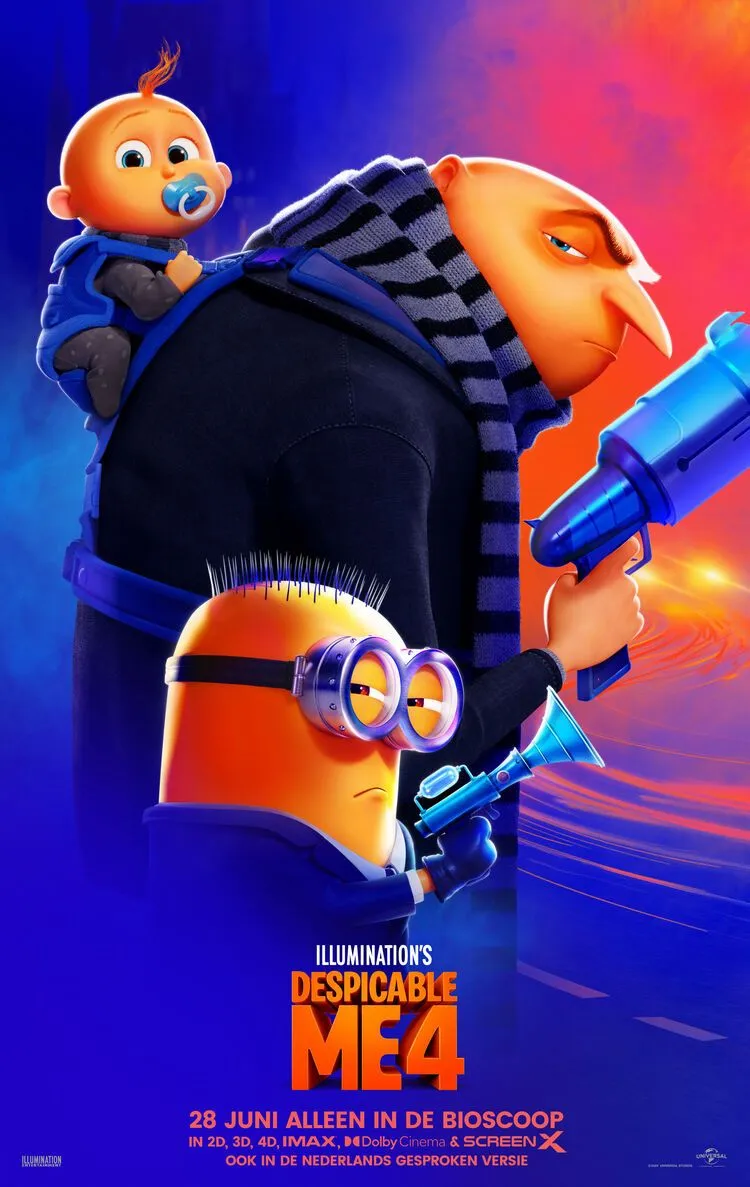 Despicable Me 4 poster