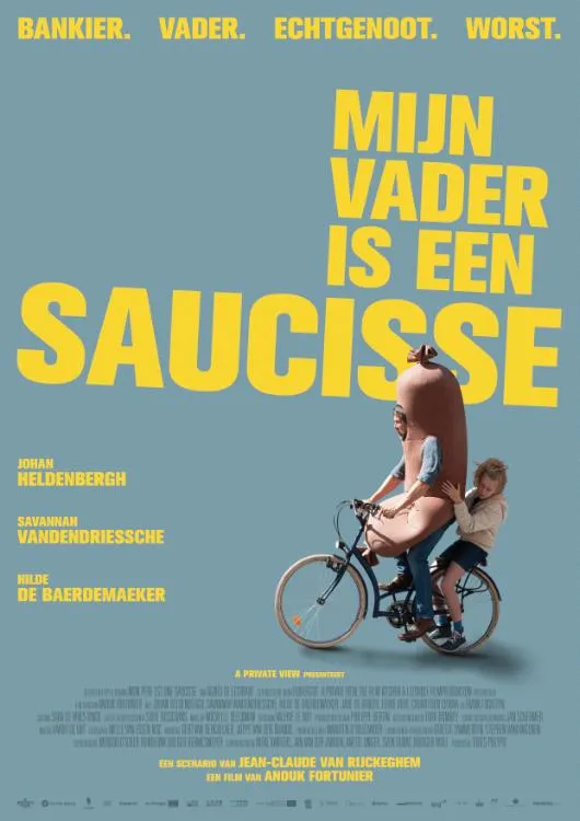 Mijn vader is een saucisse poster