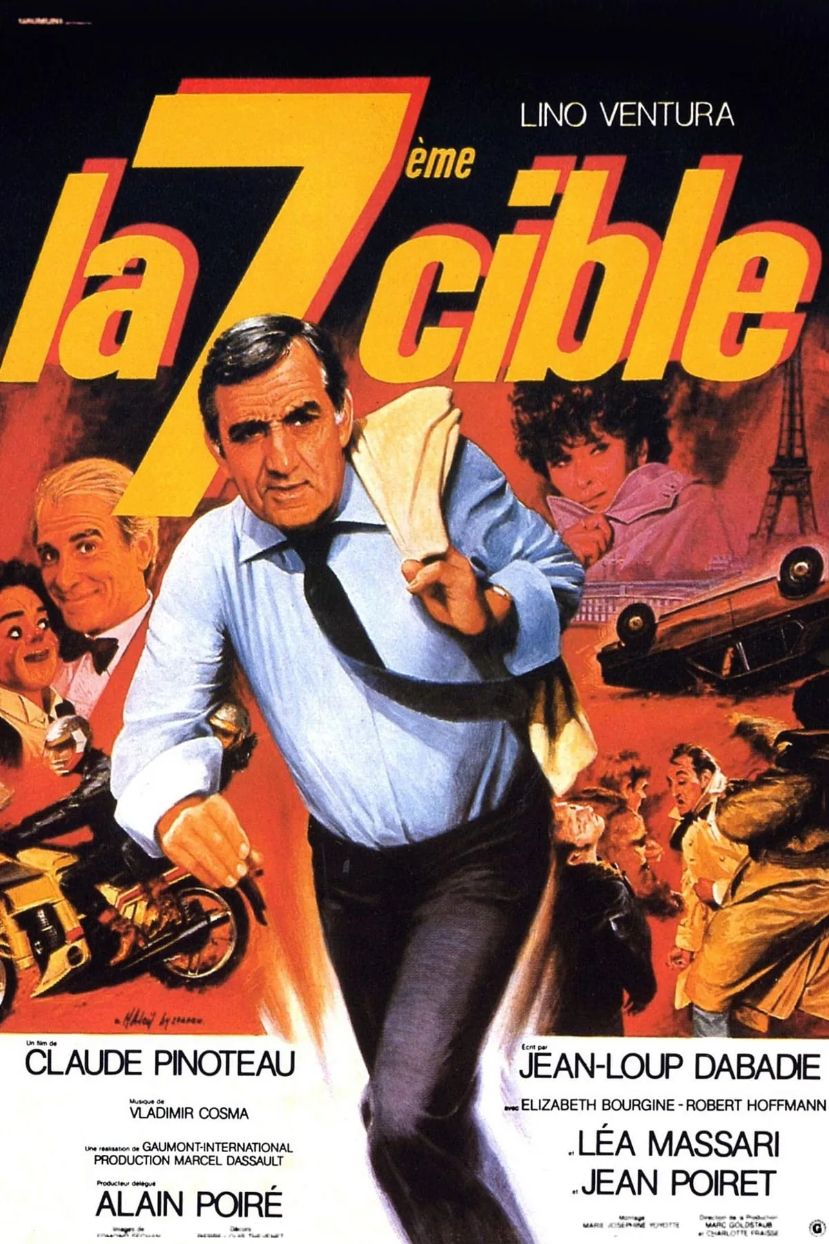 La septième cible poster