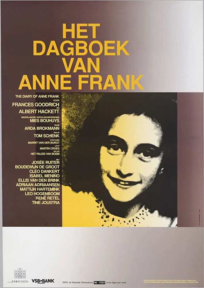 Het dagboek van Anne Frank poster