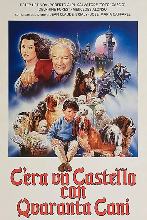 C'era un castello con quaranta cani poster