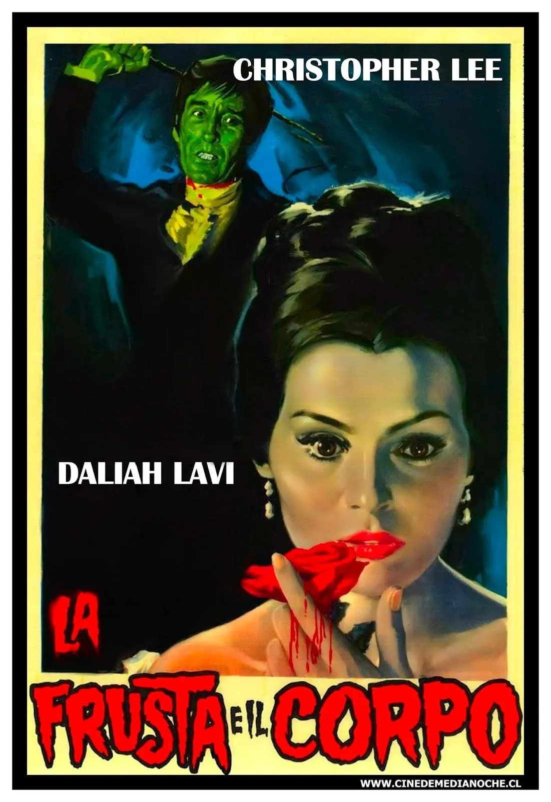 La frusta e il corpo poster