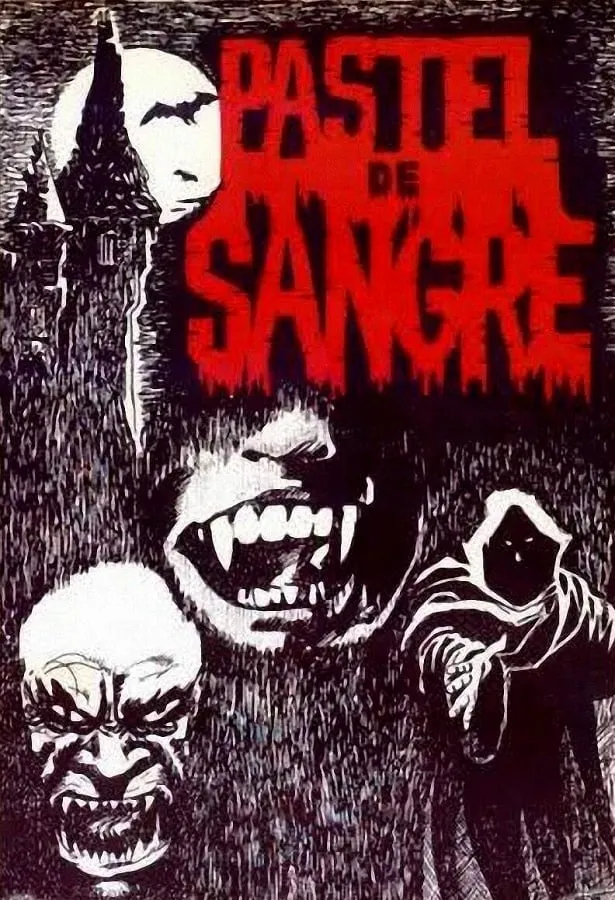 Pastel de sangre poster