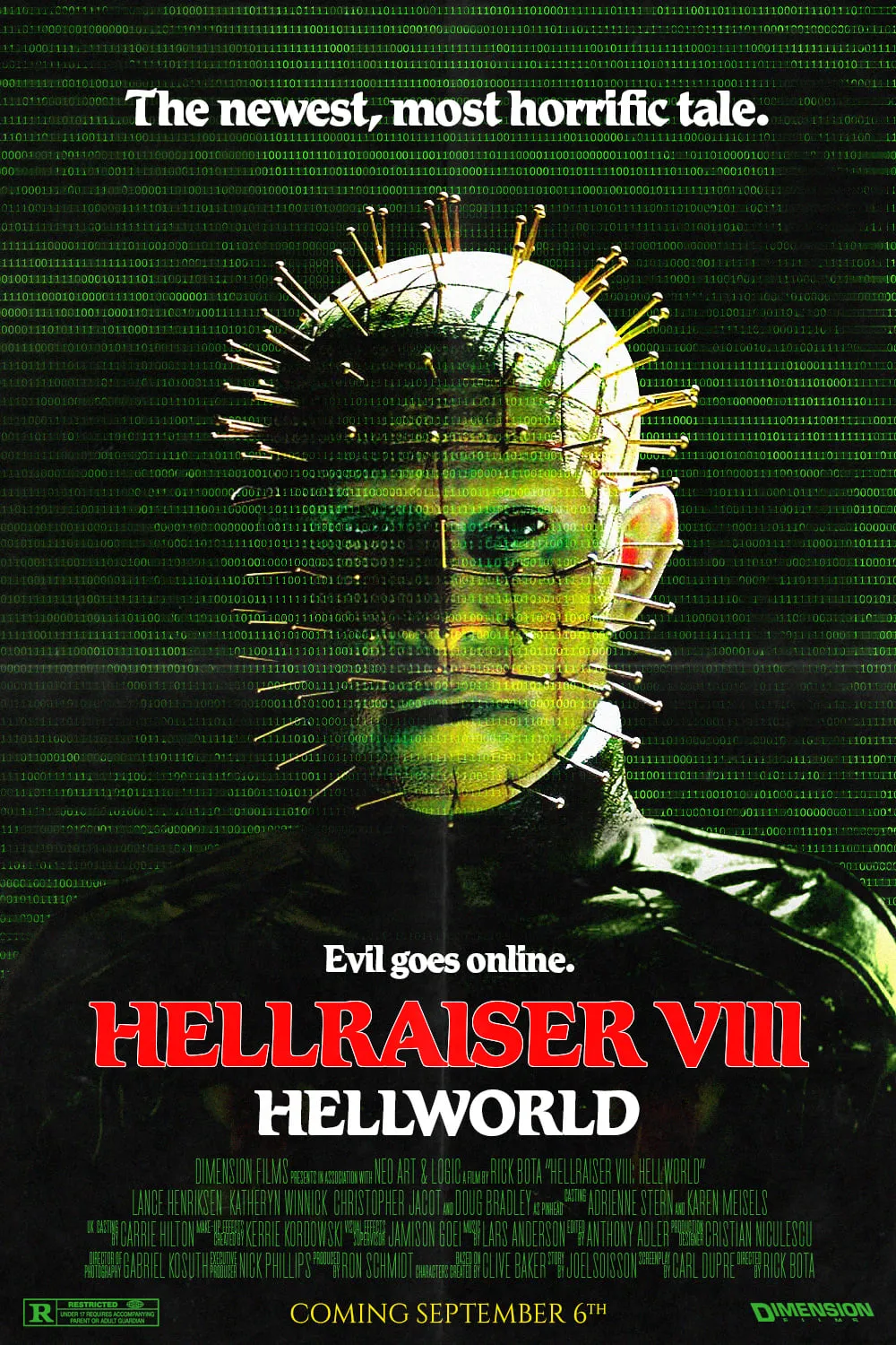 Hellraiser VIII: Hellworld poster