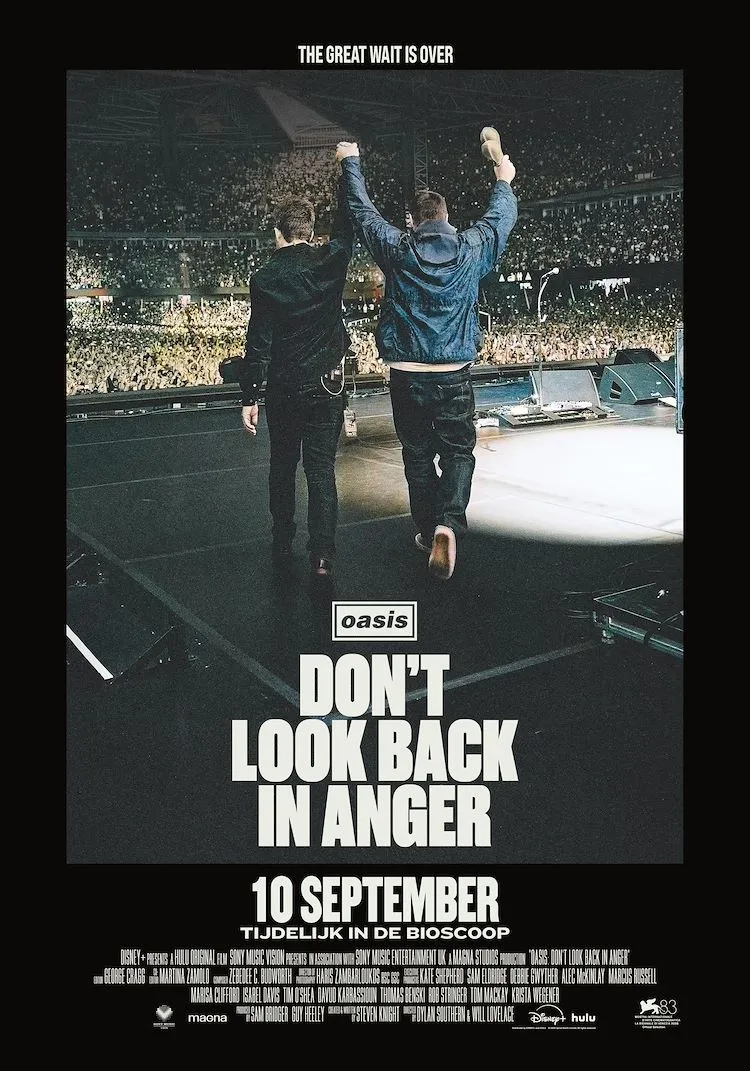 Oasis: Don't Look Back in Anger poster
