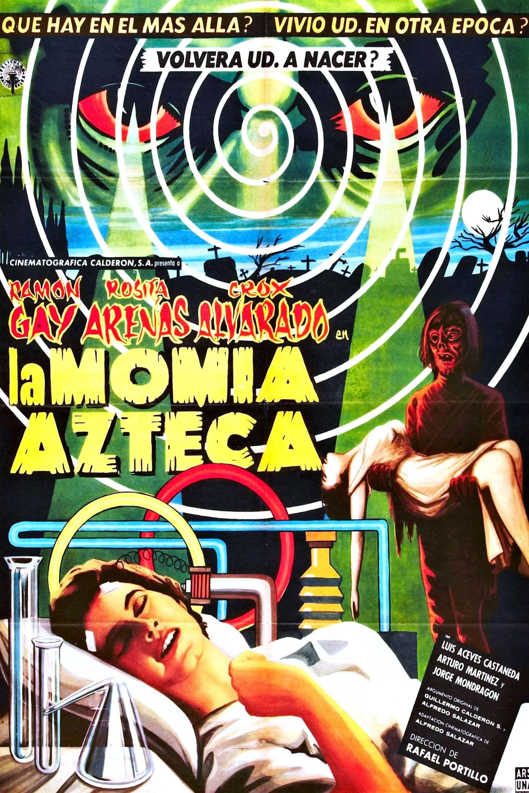 La Momia azteca poster