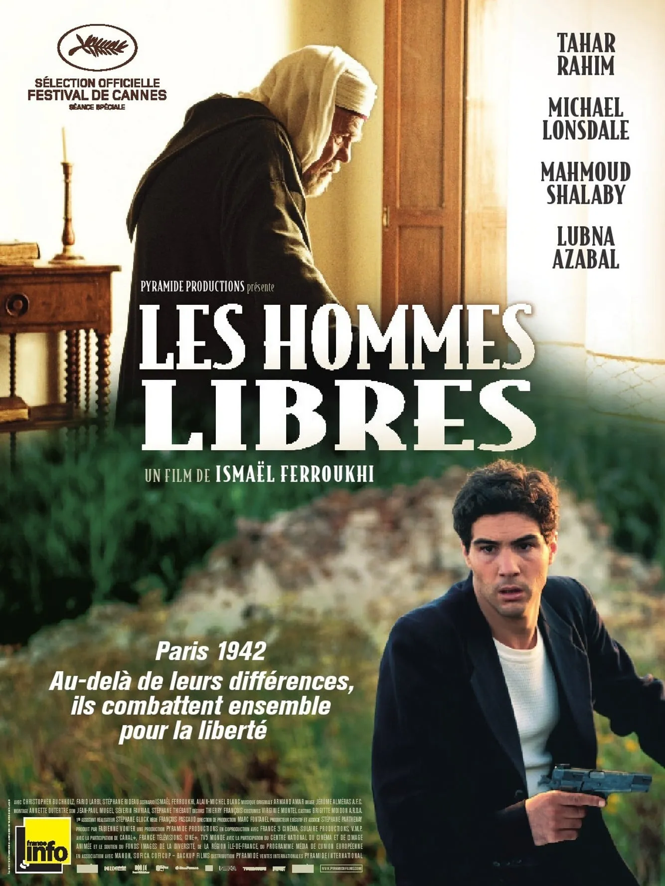 Les hommes libres poster