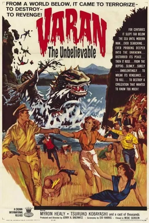 The Unbelievable Varan poster