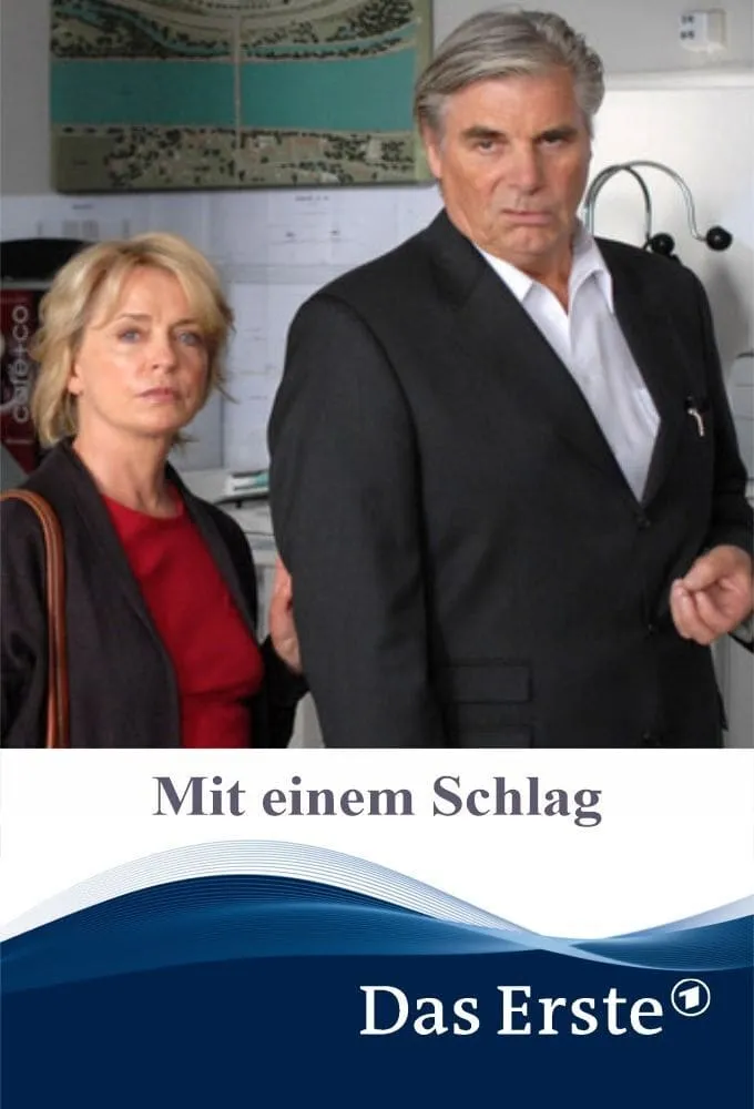 Mit einem Schlag poster