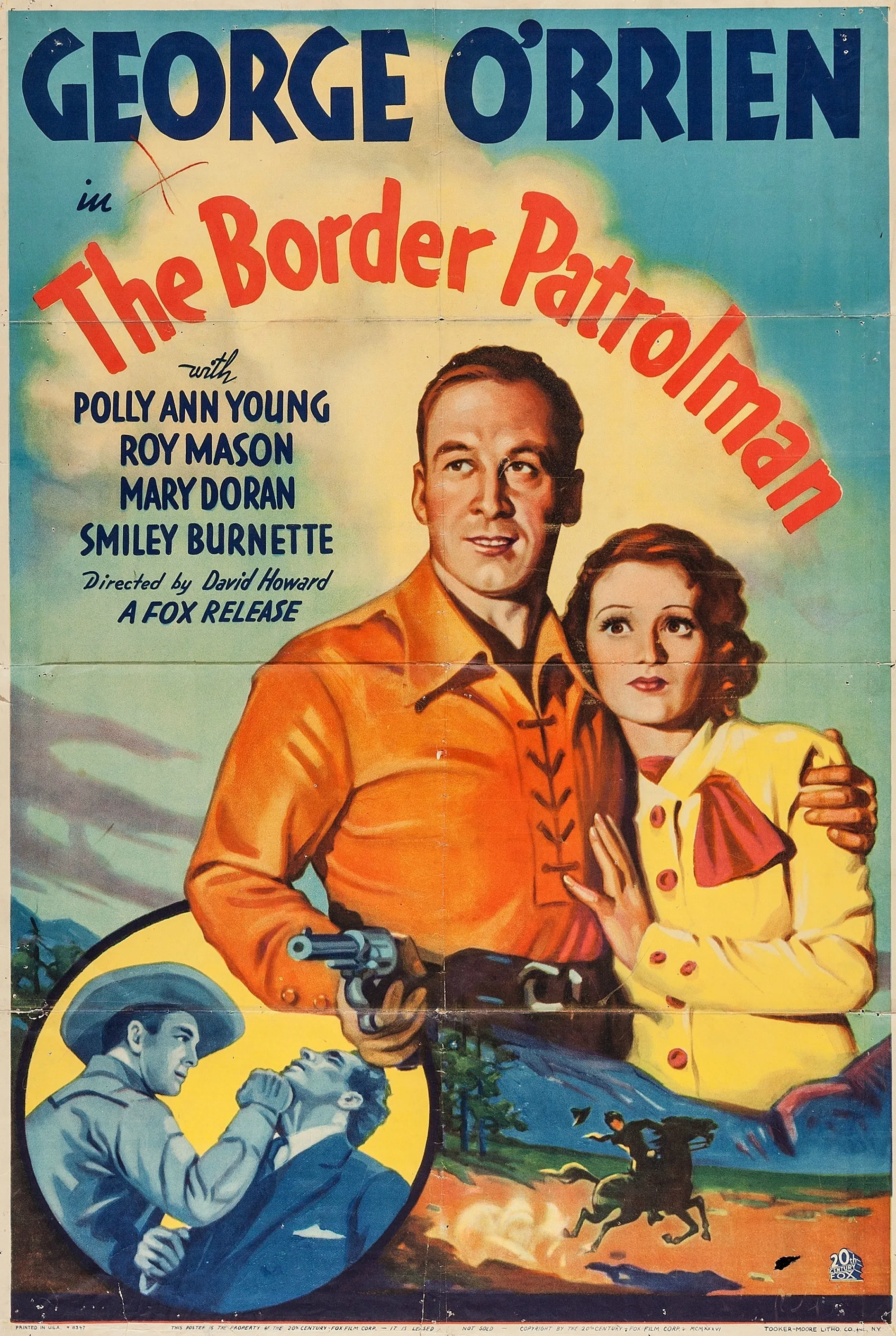 The Border Patrolman poster