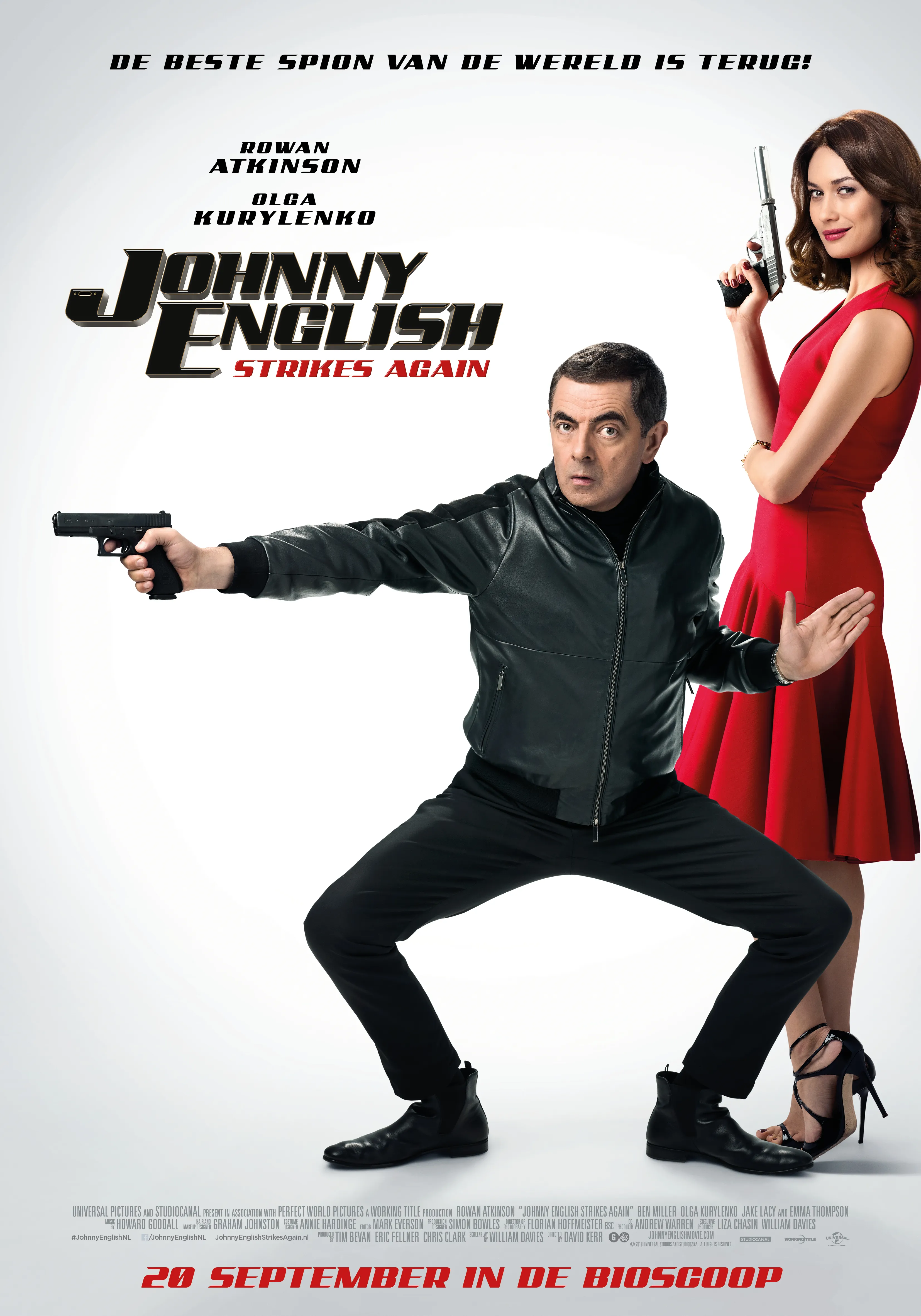Johnny English Strikes Again poster
