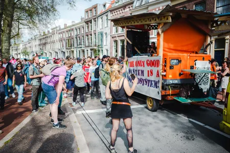 Rave voor de Rafelranden in Utrecht, 6 mei 2023