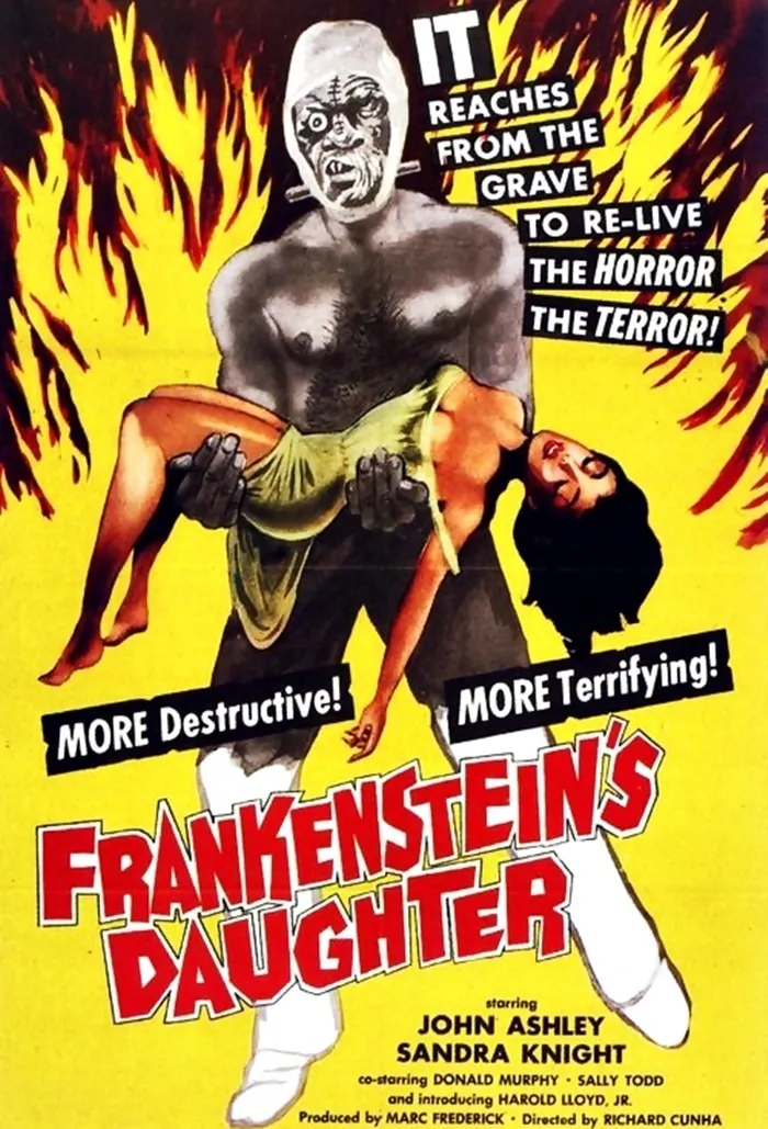 Frankenstein's Daughter poster
