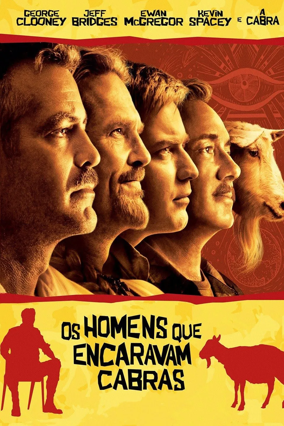 The Men Who Stare at Goats poster
