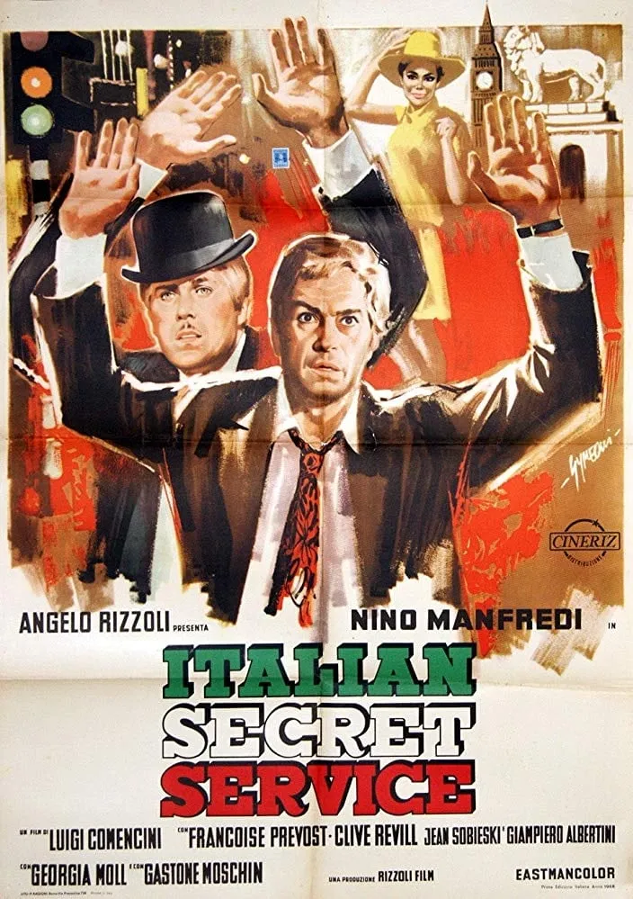 Italian secret service poster