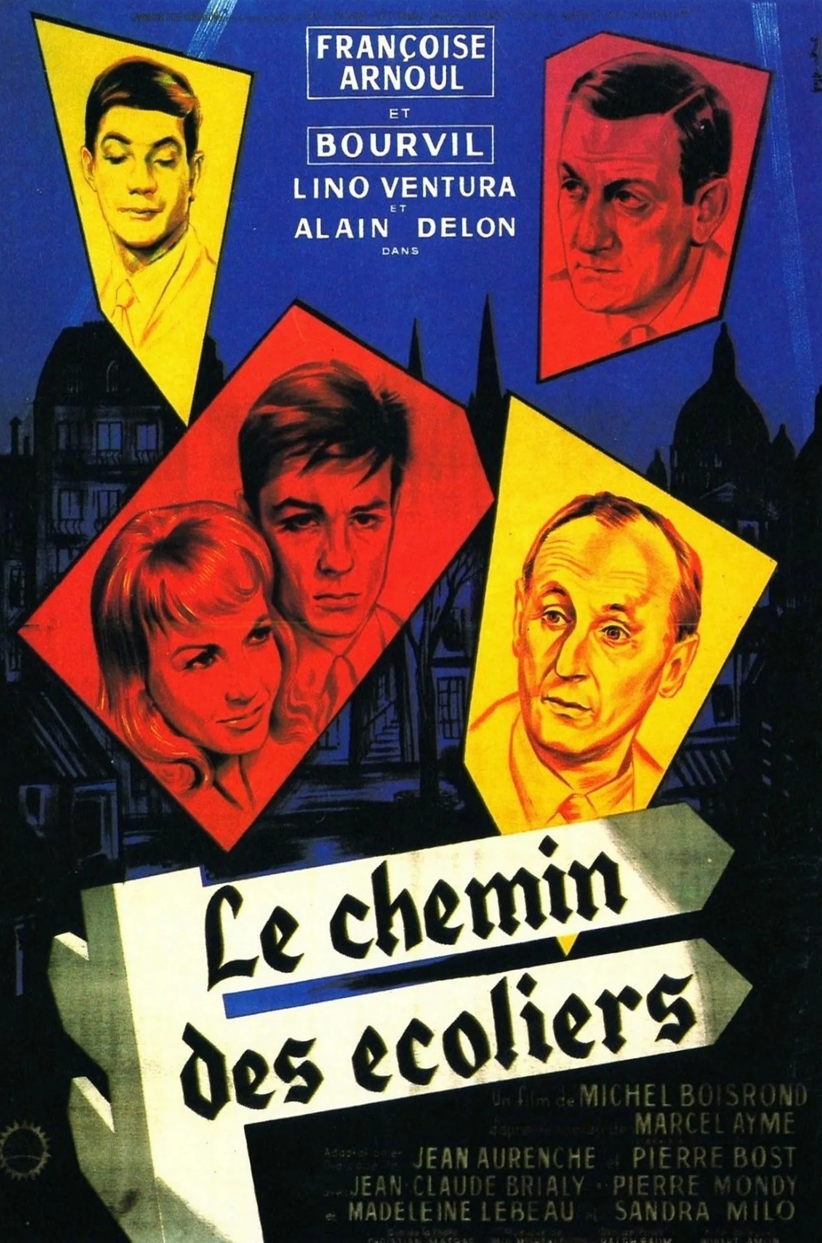 Le chemin des écoliers poster