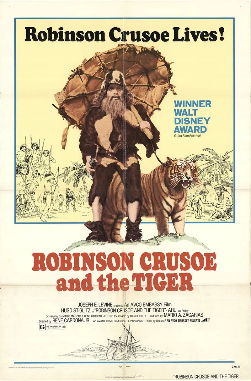 Robinson Crusoe and the Tiger poster