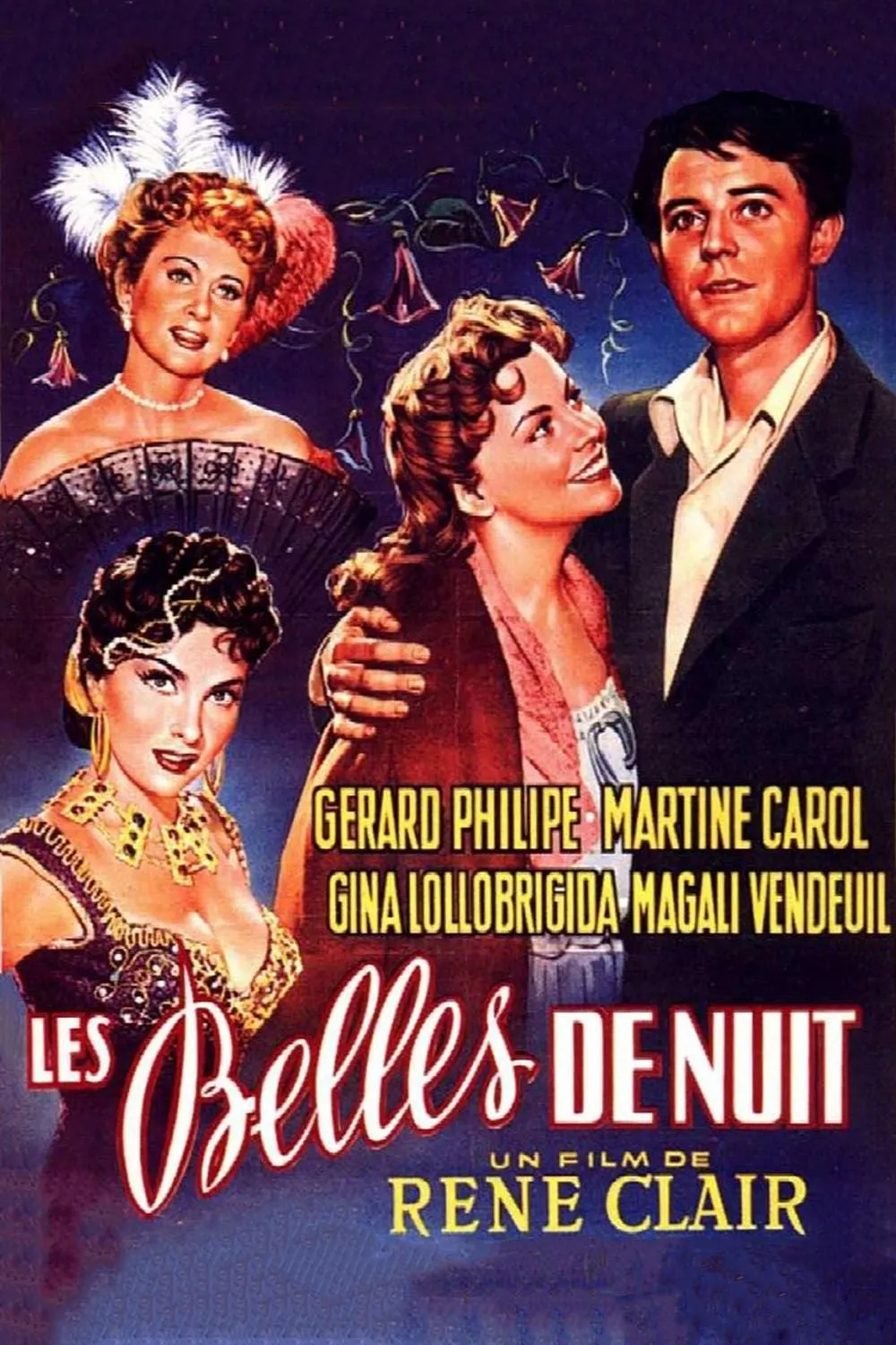 Les belles de nuit poster
