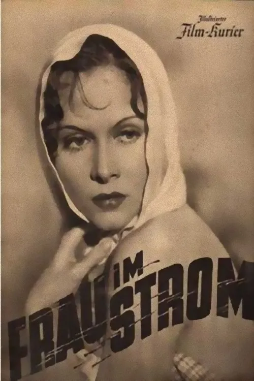 Frau im Strom poster