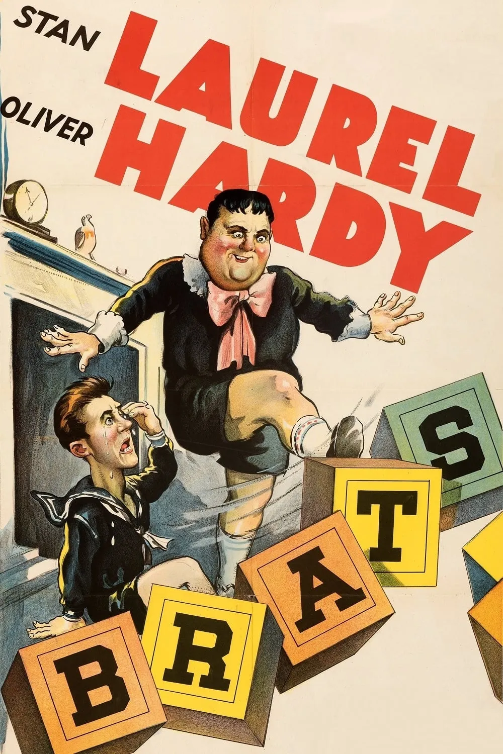 Laurel & Hardy: Brats poster