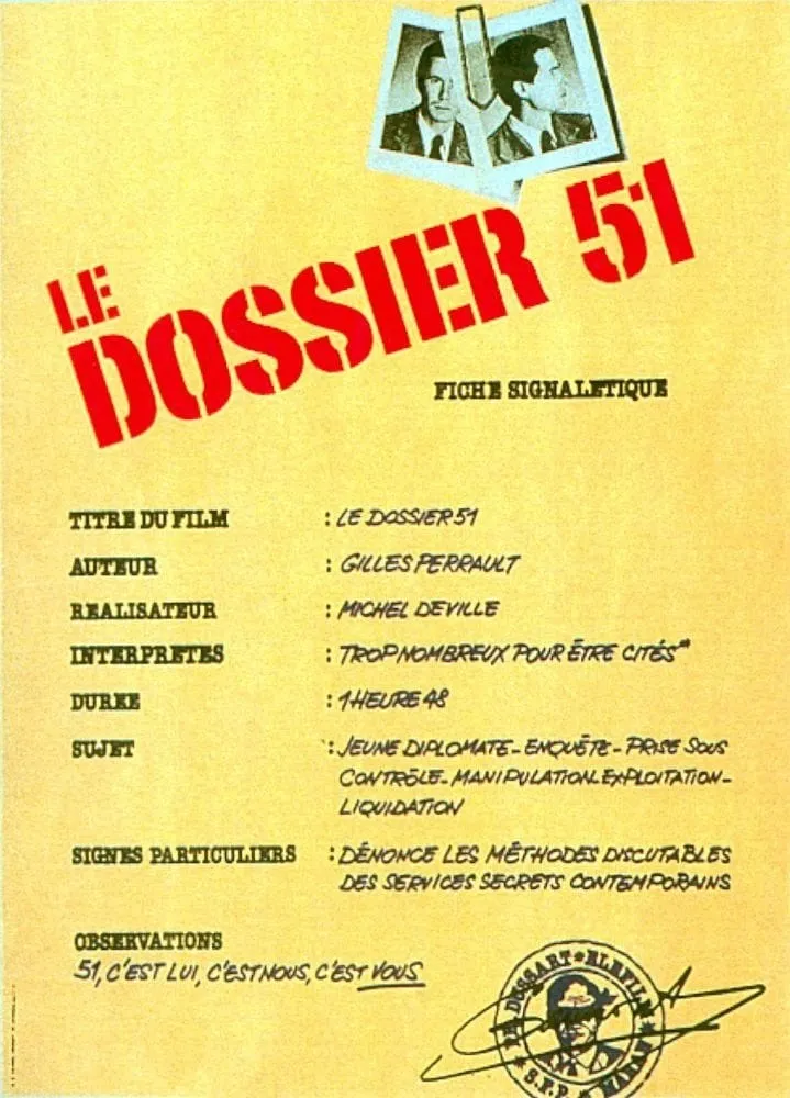 Le dossier 51 poster