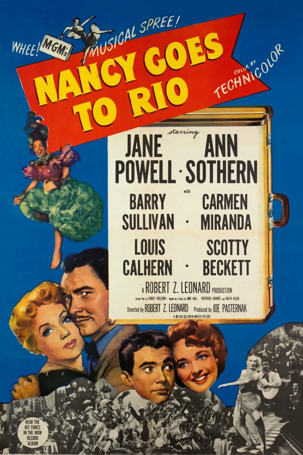 Nancy Goes to Rio poster