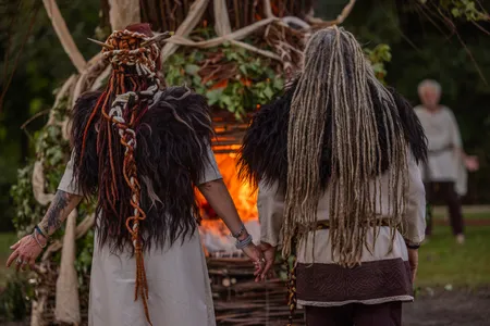 Het wickerritueel bij Castlefest