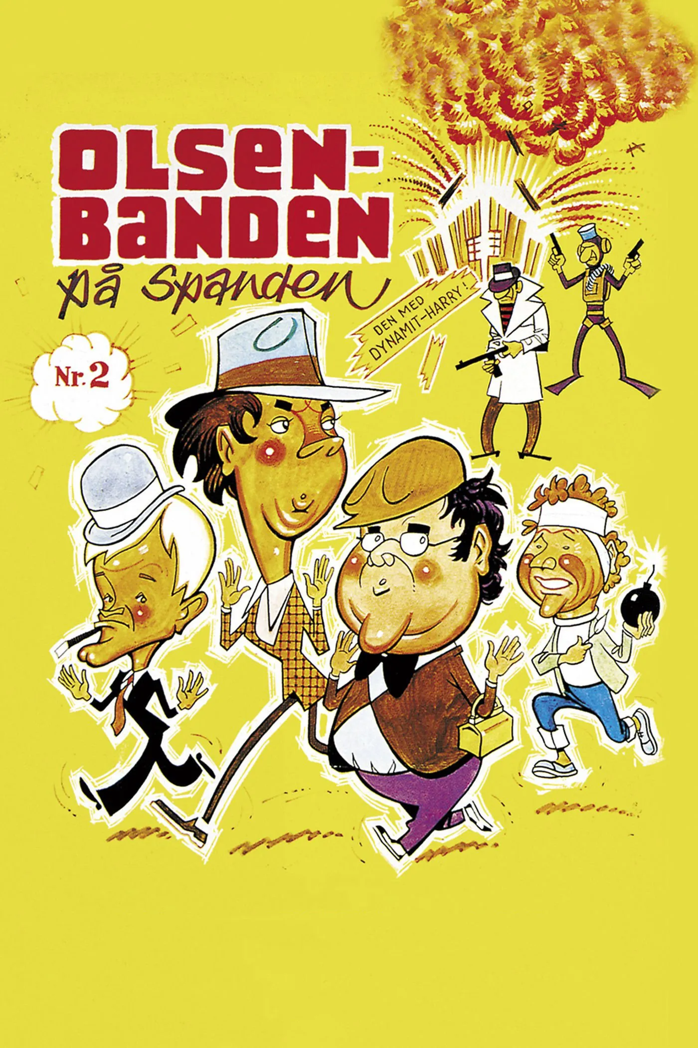 Olsen-Banden pa spanden poster