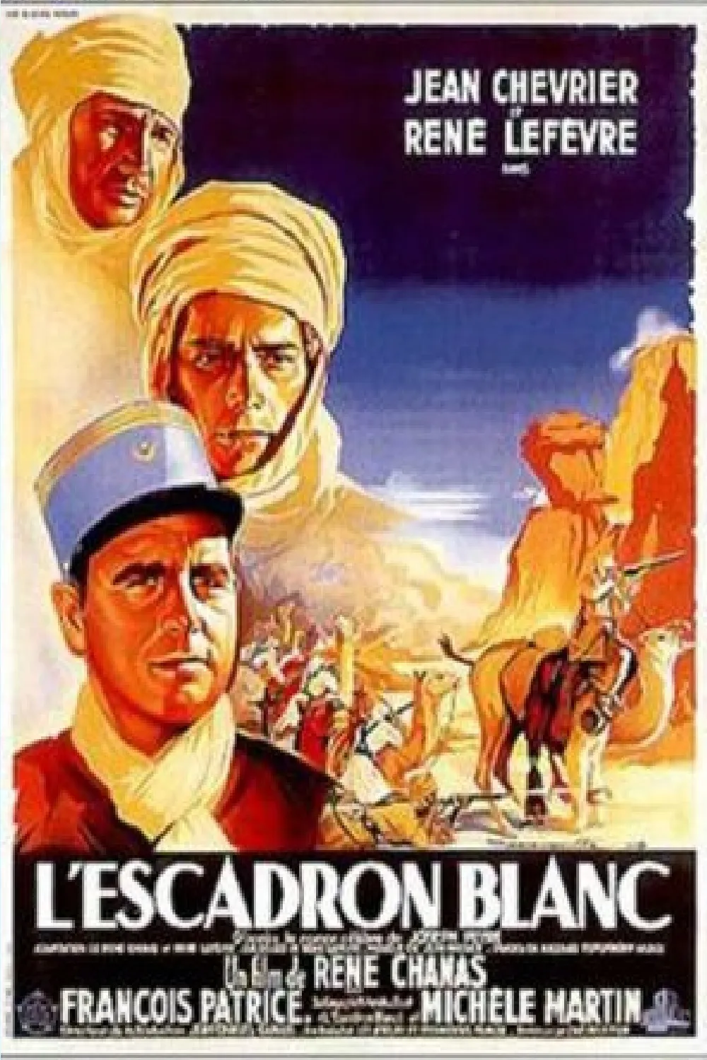 L'escadron blanc poster