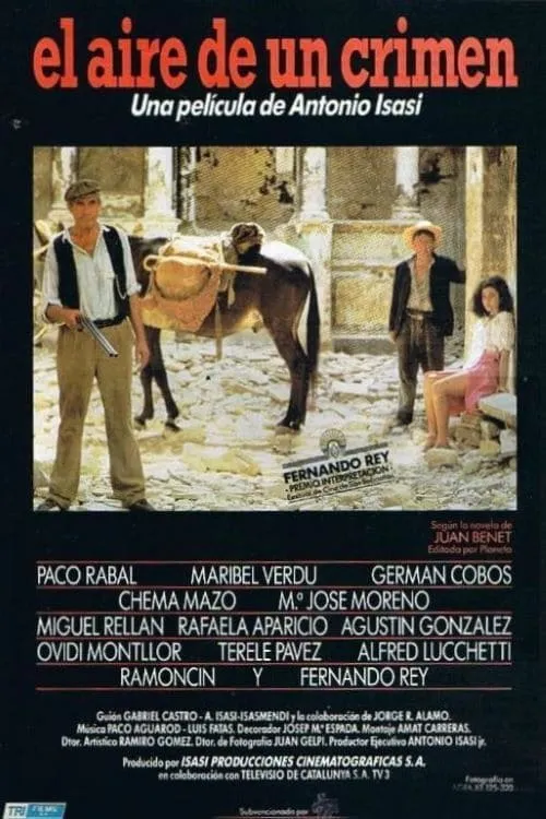 El aire de un crimen poster