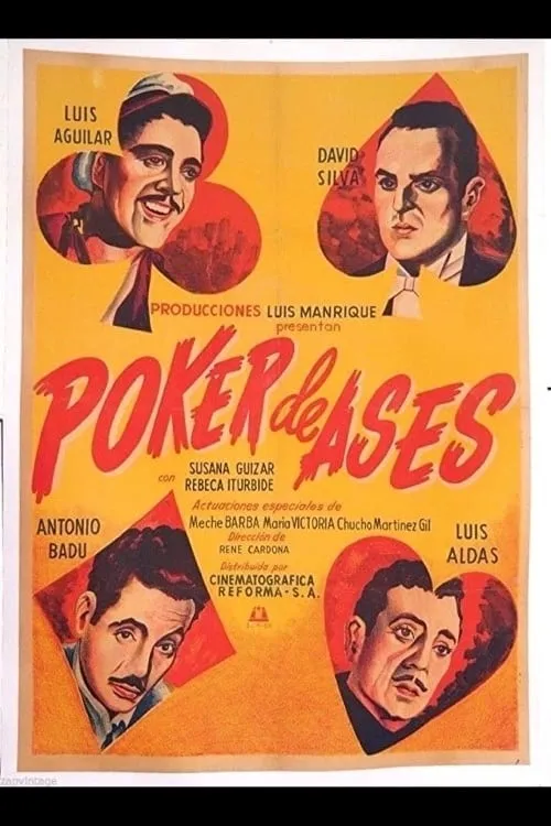 Poker de ases poster