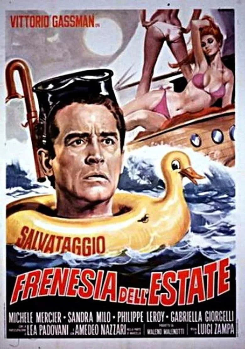 Frenesia dell' estate poster