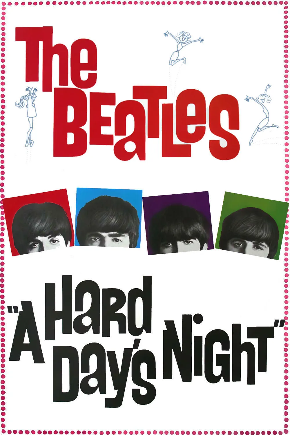 A Hard Day's Night poster