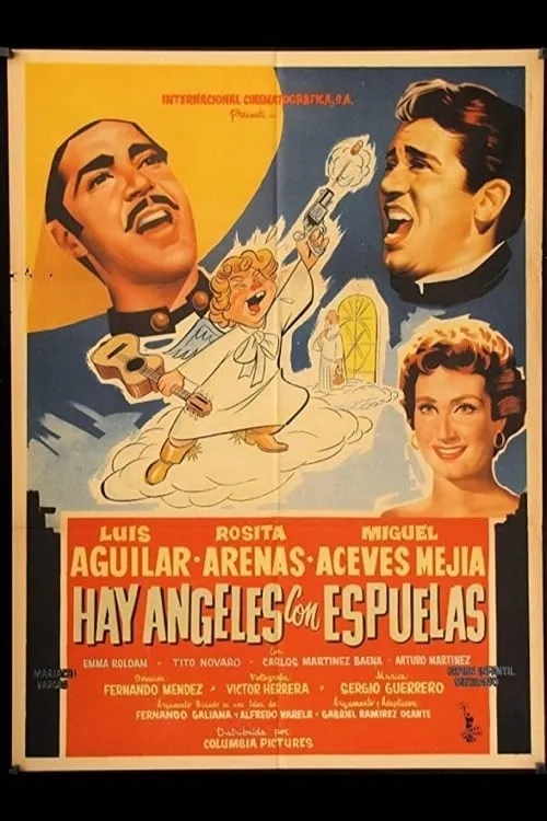 Hay ángeles con espuelas poster