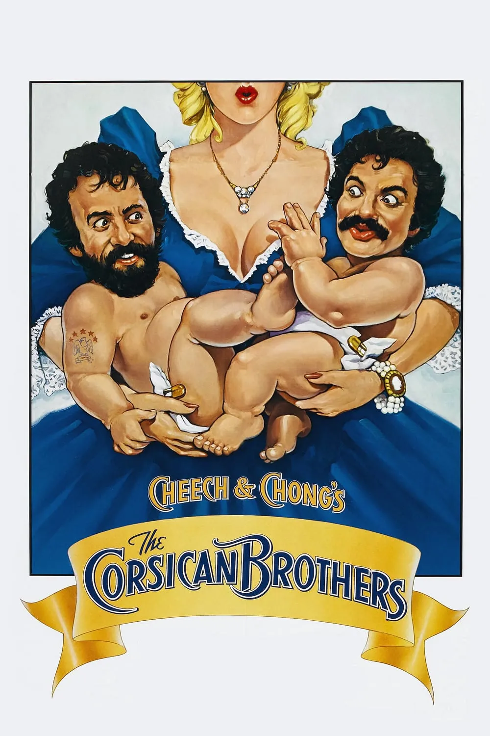 Cheech & Chong's The Corsican Brothers poster