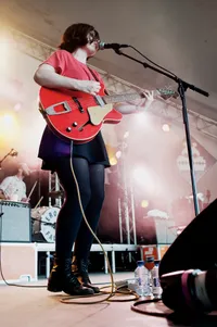 Veronica Falls live op Lowlands 2012.