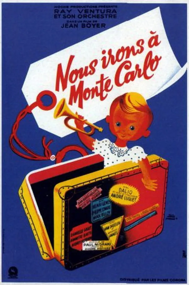 Nous irons à Monte Carlo poster