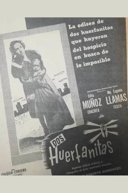Las Dos huérfanitas poster