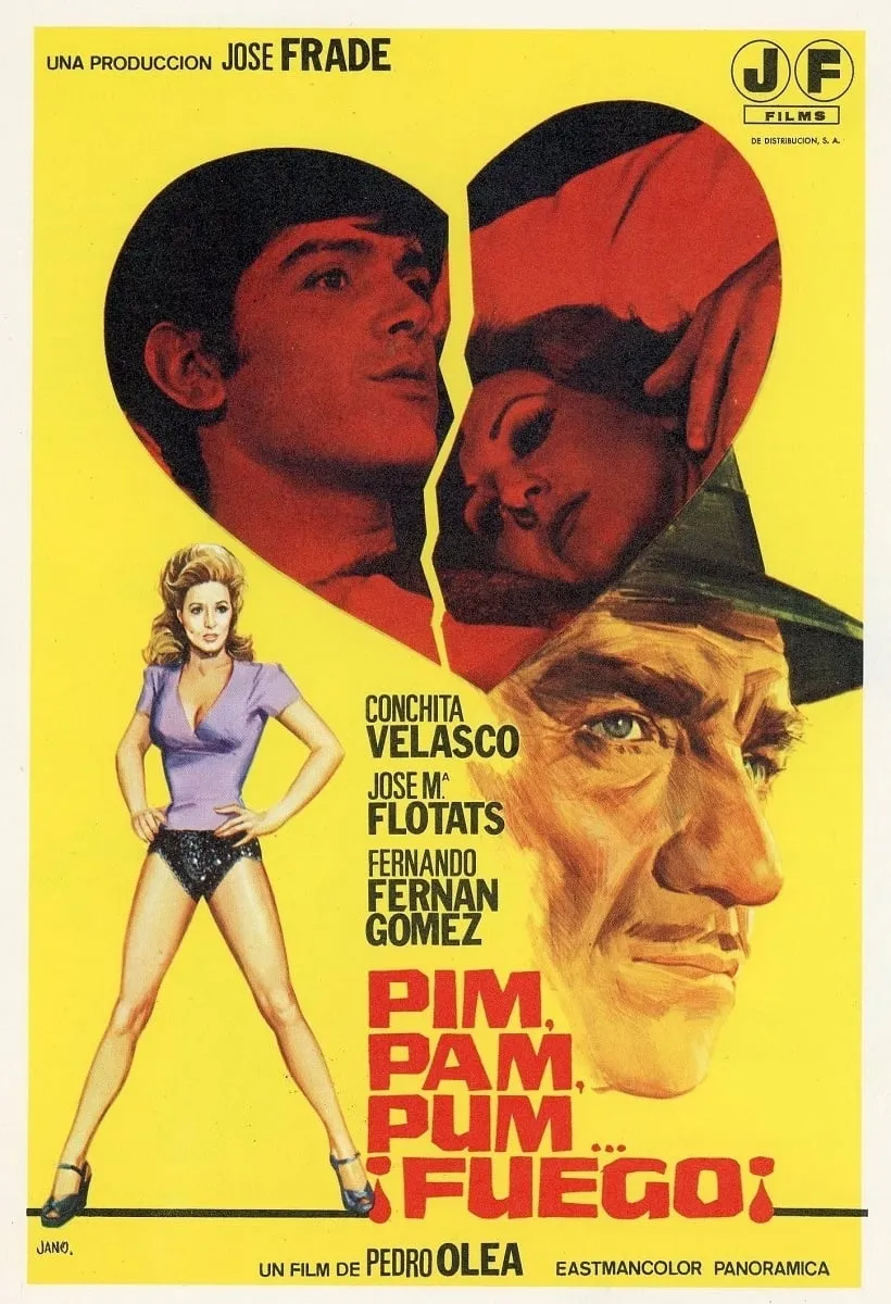 Pim, pam, pum ... fuego poster