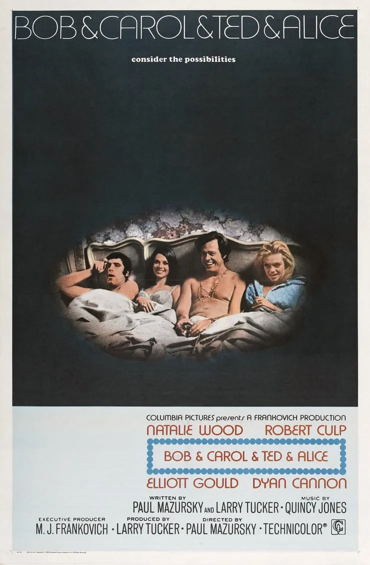 Bob & Carol & Ted & Alice poster