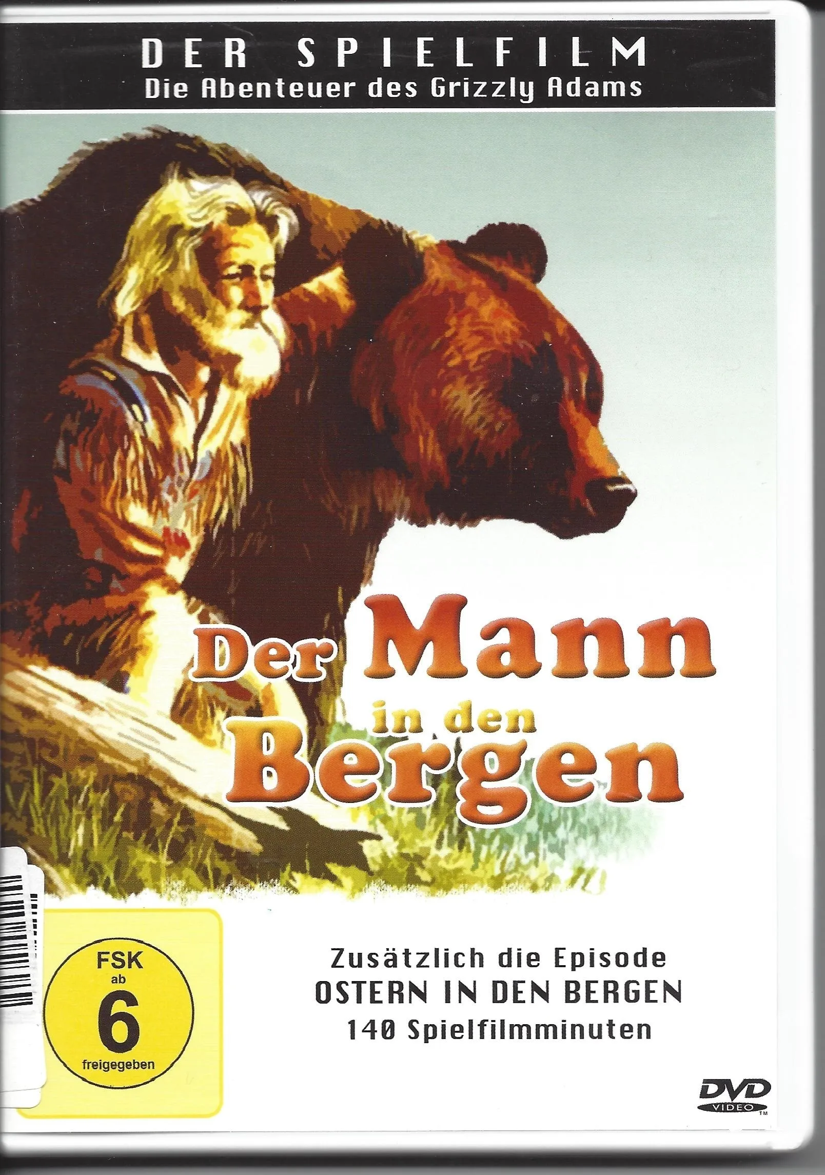 Grizzly Adams - The legend of dark mountain poster