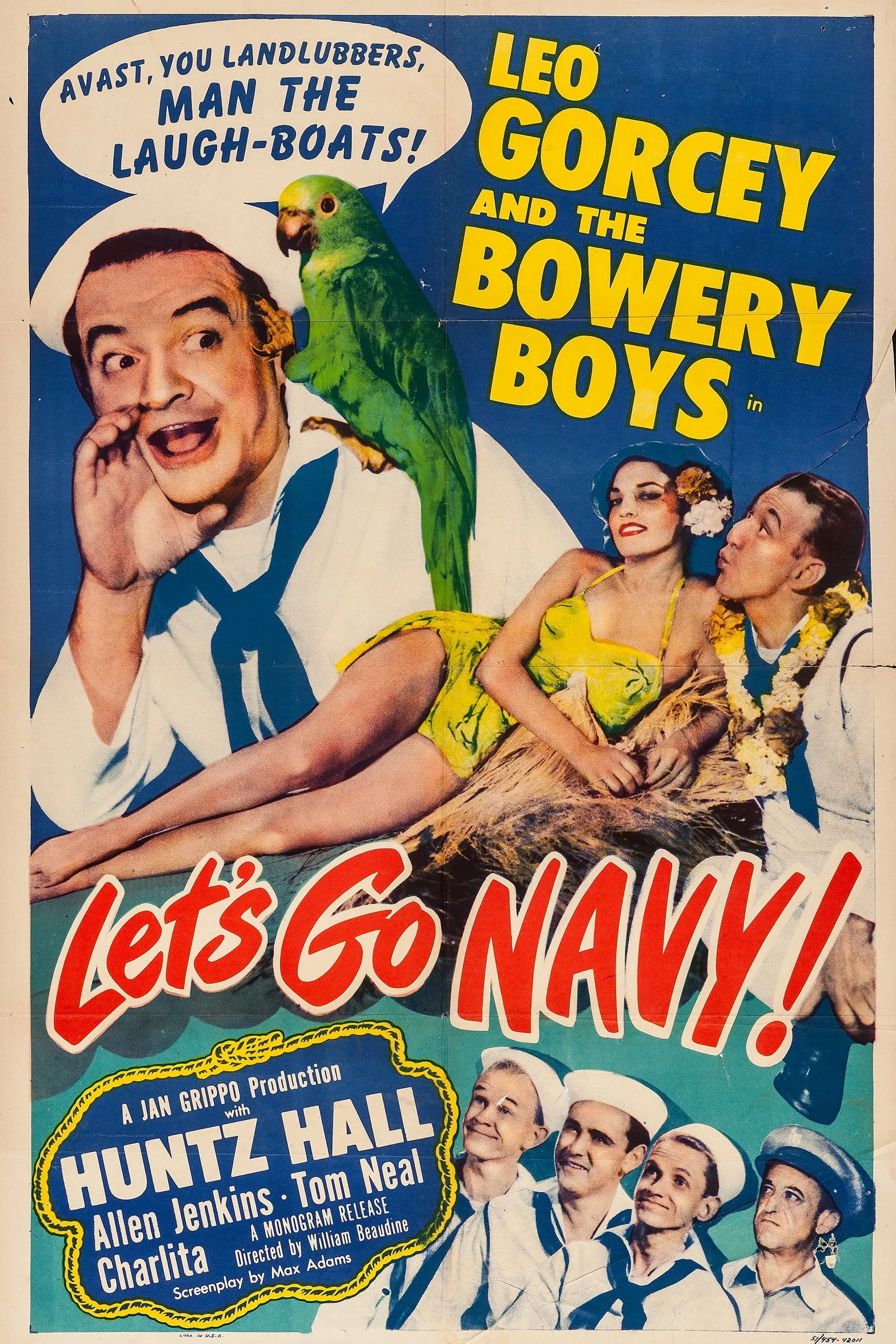 Let's Go Navy poster