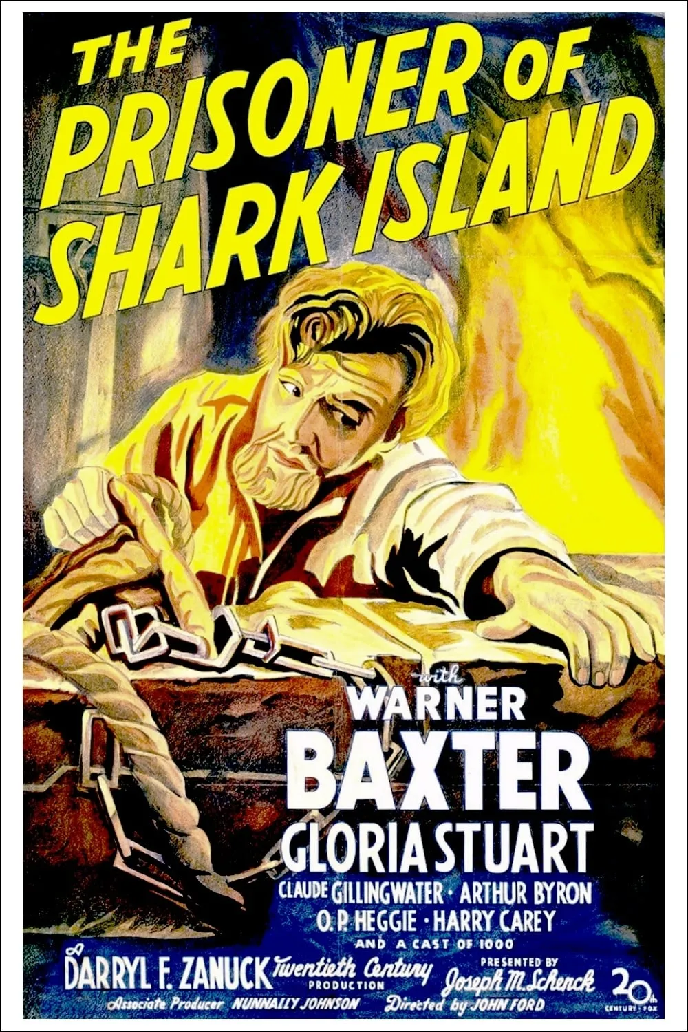 The Prisoner of Shark Island poster