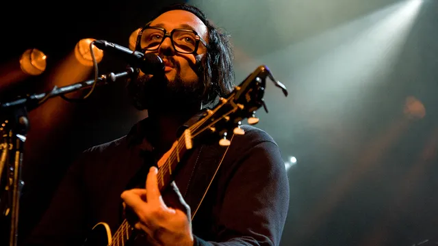 Blaudzun tijdens Heavy Flowers releaseshow, Tivoli Oudegracht, 6 januari 2012