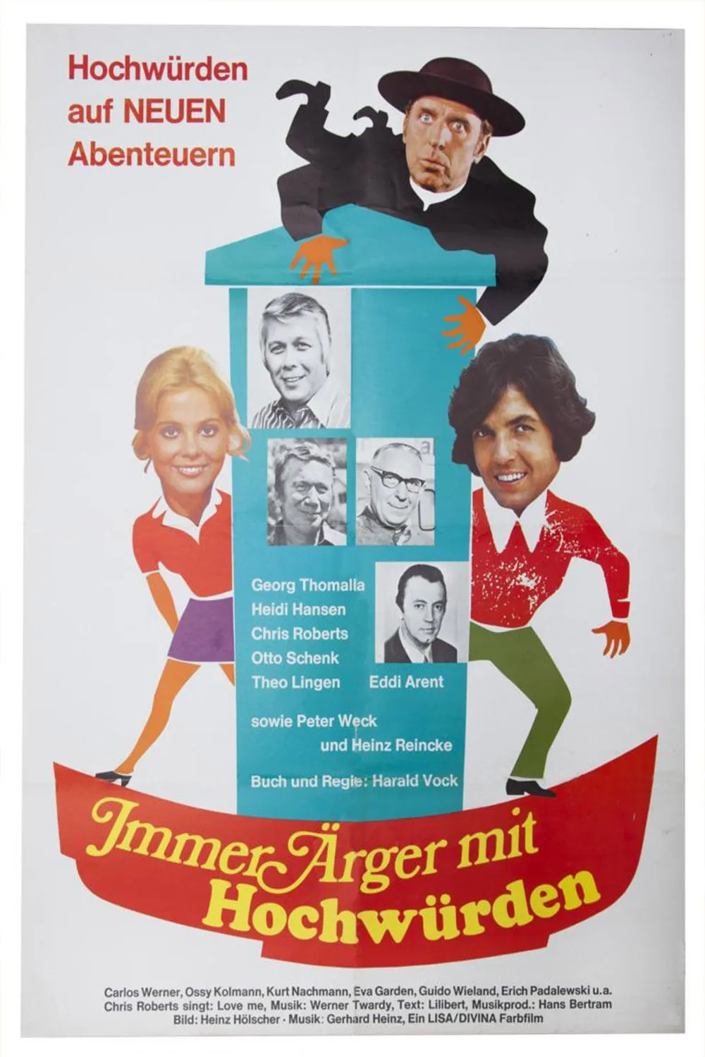 Immer Ärger mit Hochwürden poster