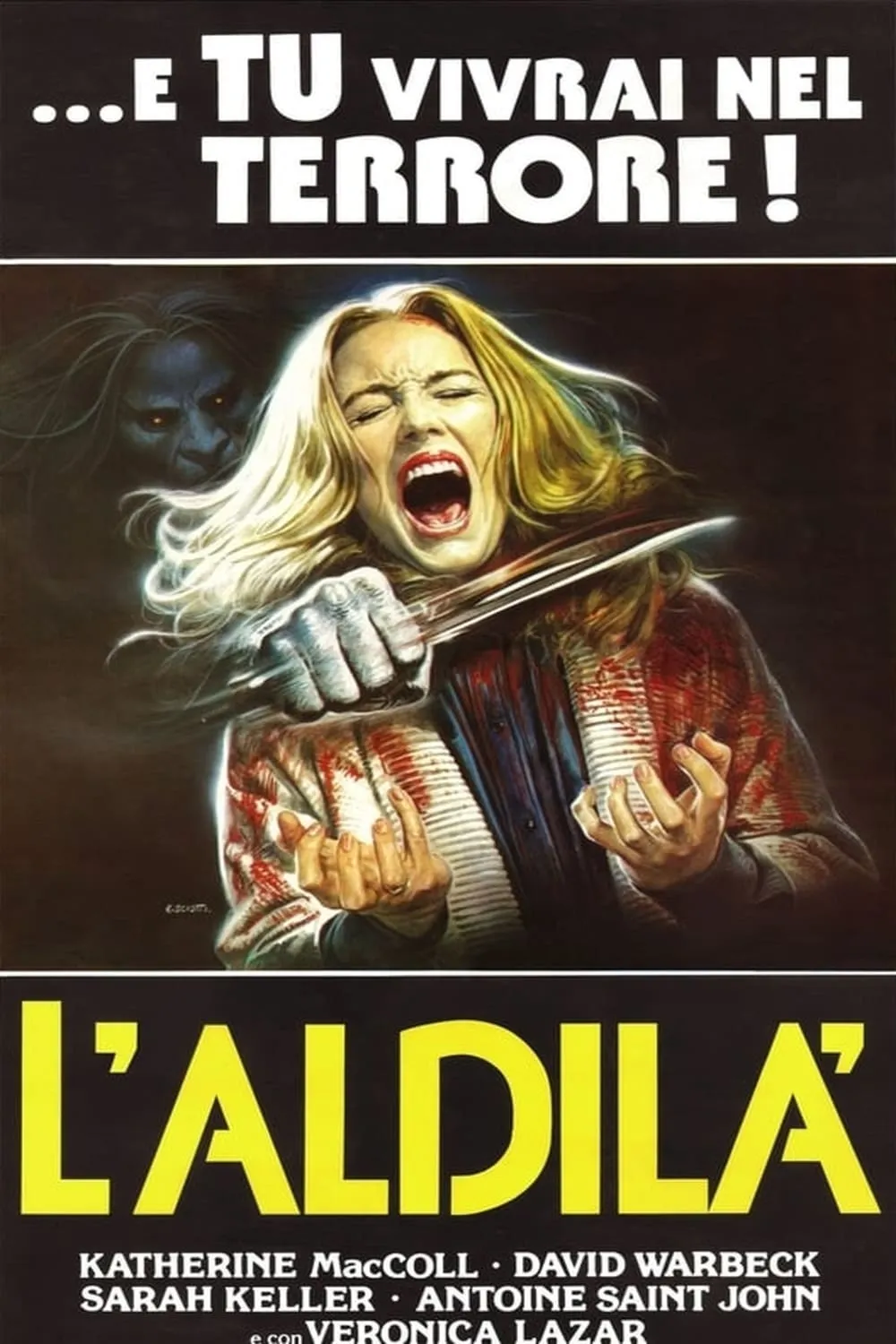 L' aldilà poster